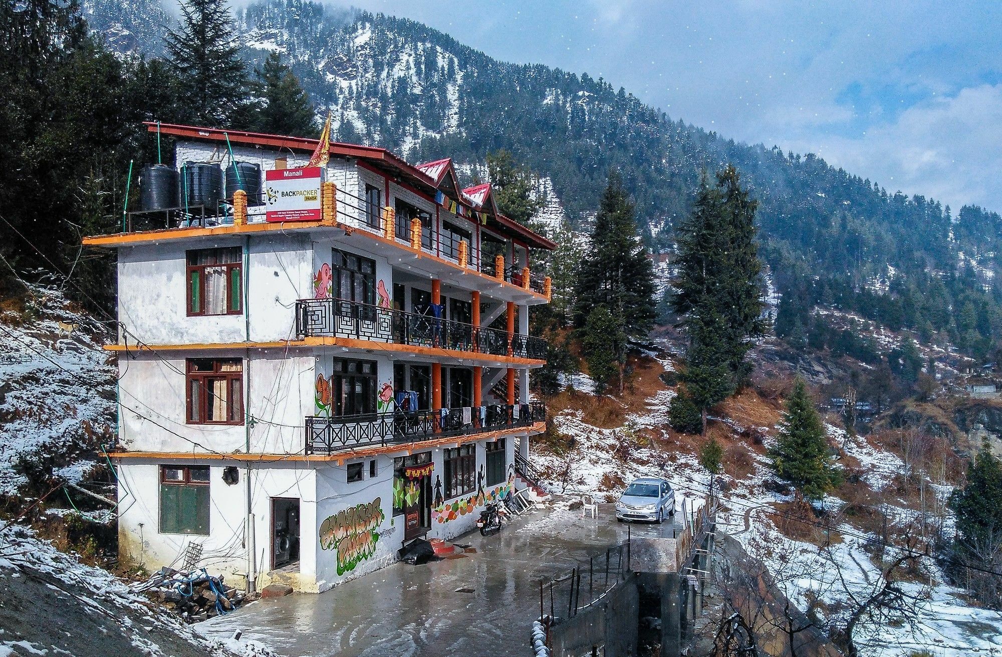 Hostel Backpacker Panda Manali Exteriér fotografie